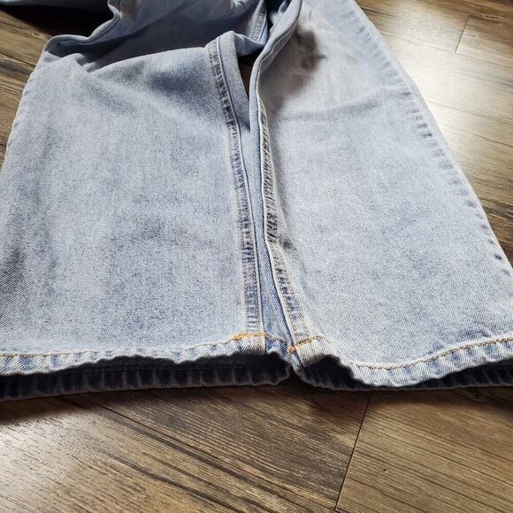 RSQ Women Light Wash Blue Denim Jeans High Rise Straight Leg Size 27 - Picture 4 of 10